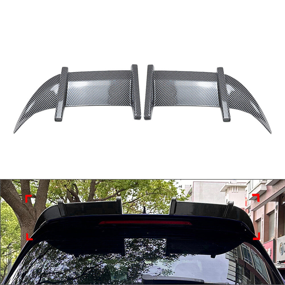 2pcs ABS Rear Roof Spoiler Wing Lip for VW for Golf MK7 MK7.5 GTD R 2013-2019 16