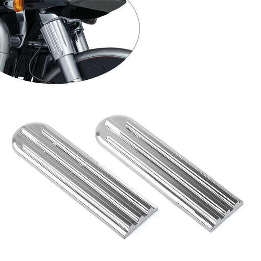 Upper Fork Slider Accent for Harley Touring Electra Street Road Glide King 14-22 Q