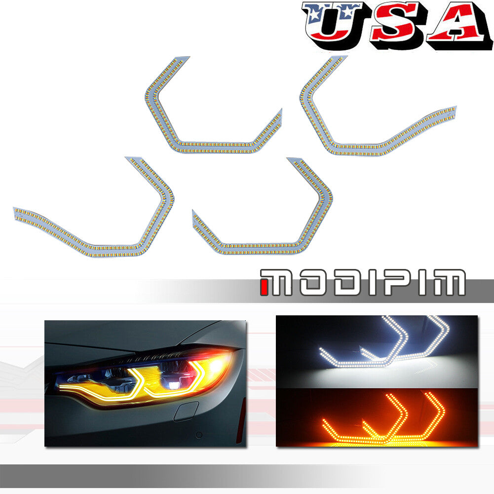 Suitable for Concept M4 iconic style Switchback 540-SMD LED angel eye light kit- v