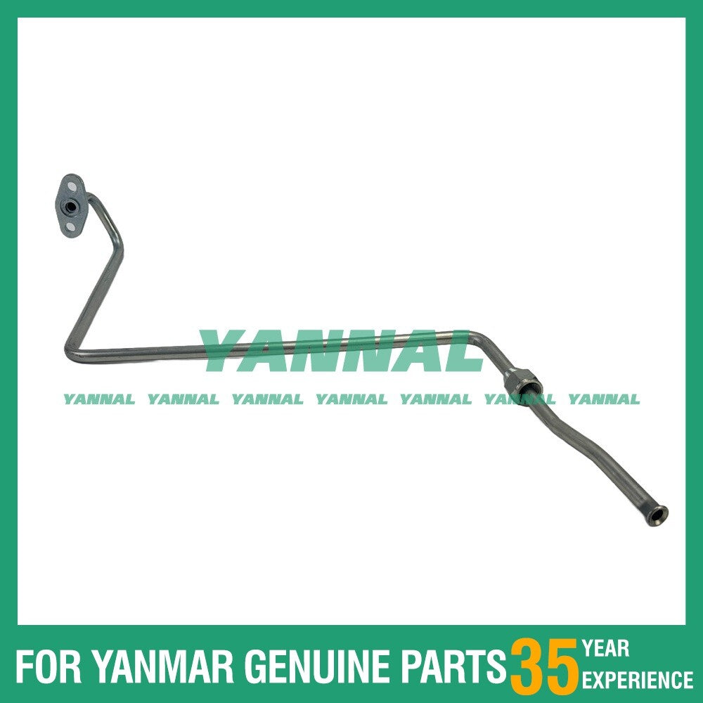6137-51-7650 Turbocharger oil inlet pipe suitable for 6D105 engine parts -