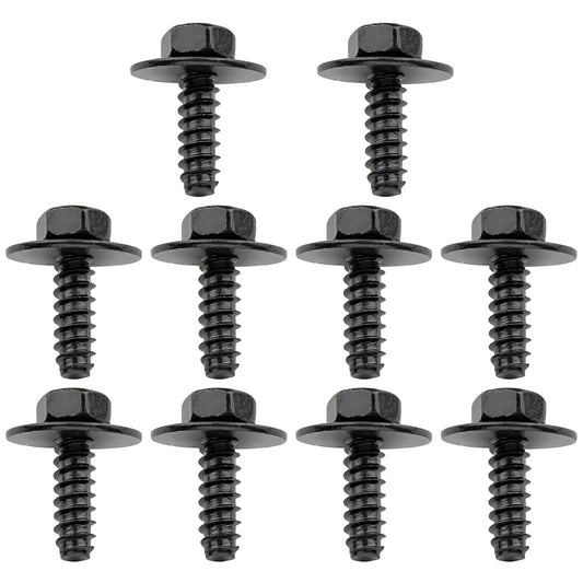 10x 9CF600516B Hex Splash Baffle Bolt Bumper Retainer Screw for Mazda CX-5CX-7