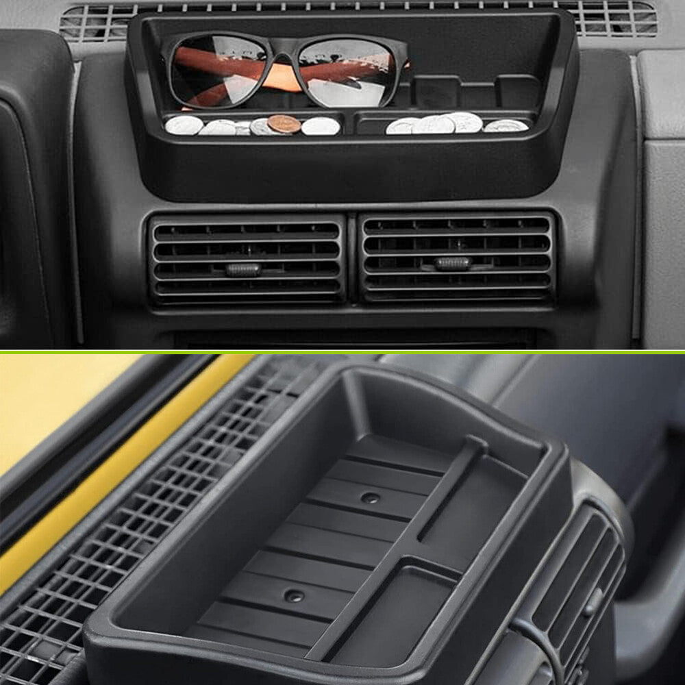 Dashboard Storage Tray for Jeep TJ for Wrangler 1997-2006 Dash Panel Box Accessories