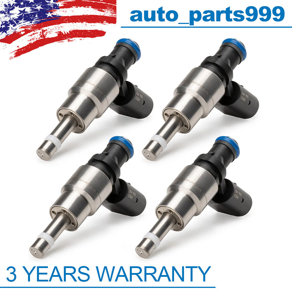 4-pack fuel injectors suitable for Audi A3, A4, A5, Q5 (2009-2011), for Passat , and Cc (2009-2010). 06F906036A- n