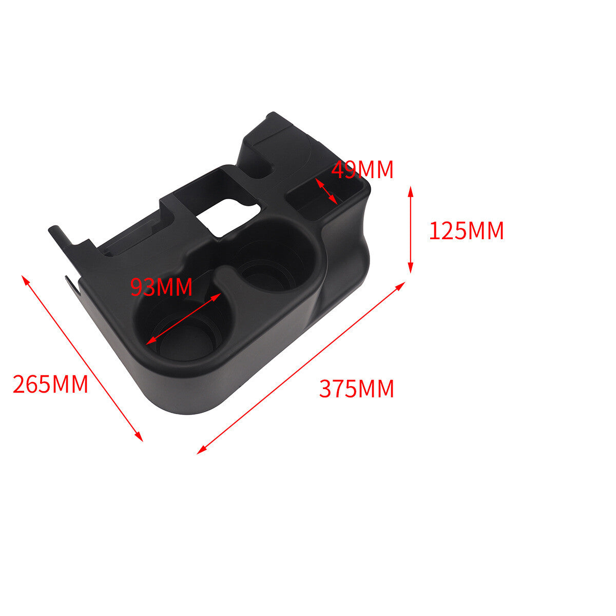 Cup holder/dashboard organizer suitable for 1999, 2000, and 2001 for Dodge for Ram 1500/2500/3500 models. n