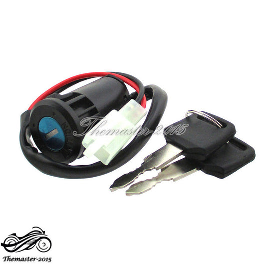 2 Wire Key Switch For Electric for Mini Moto Dirt Pocket Bike ATV Go Kart Scooter Q