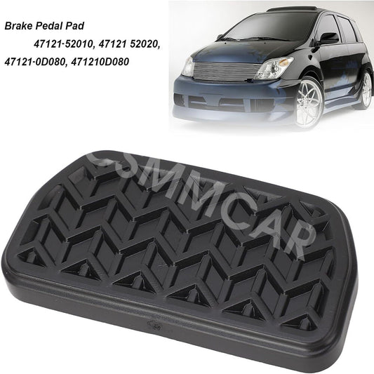 No Slip Foot Brake Pedal Pad Rubber Cover Fit for Toyota Prius C 2012-2015 Q