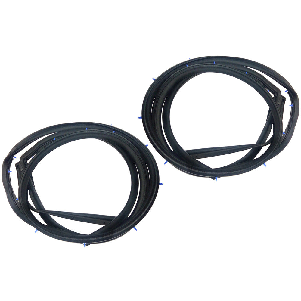2x Left  Right Door Silence Weather stripping Seal Fits For Sentra 2013-2019