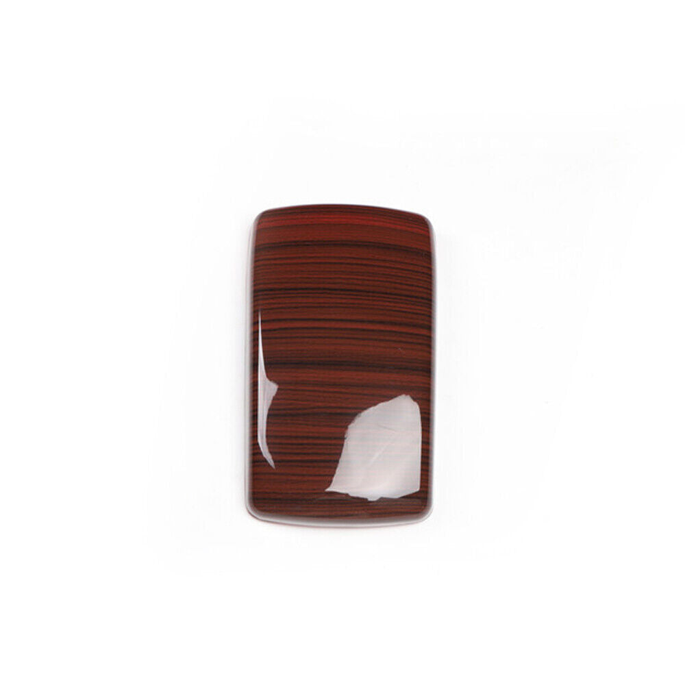 Car Middle Console Armrest Box Cover Trim 1 Fit for Audi A6L 2005-2011 Red Wood