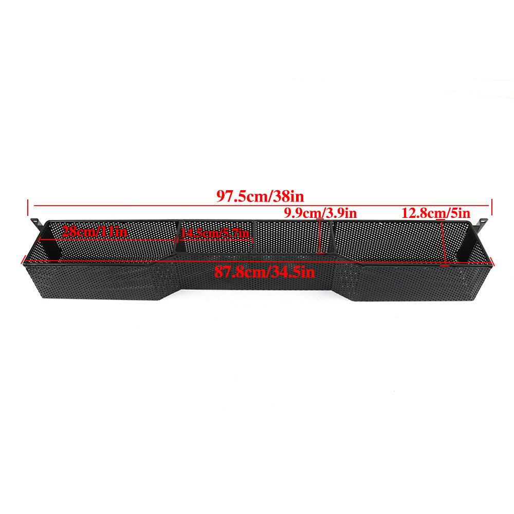 Black integrated front interior storage basket for Yamaha G29 Drive 2007 - 2016 - n