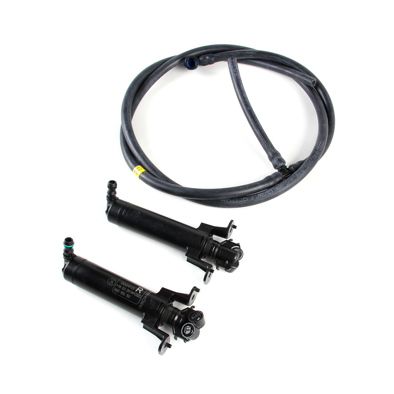 Left &Right Headlight Washer Sprayer Nozzle &Hose for AUDI A3 S3 #8V0955101/102# Q