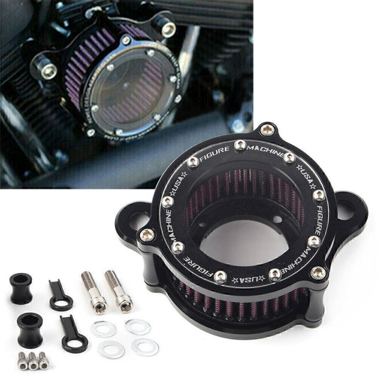 Motorcycle Air Cleaner Intake Filter Fit for Harley Sportster XL 883/1200 2004-2015 Q