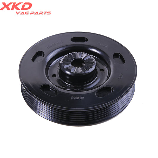 Crankshaft pulley resonant damper paired with for Volkswagen for Passat , for Golf , for Audi Q3, TT 06h105243k