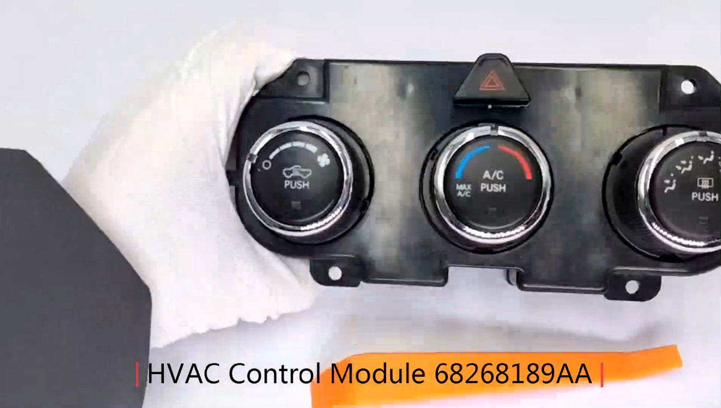 HVAC control module 68268189AA is suitable for Dodge for RAM 1500 2500 (2013-2018). Q