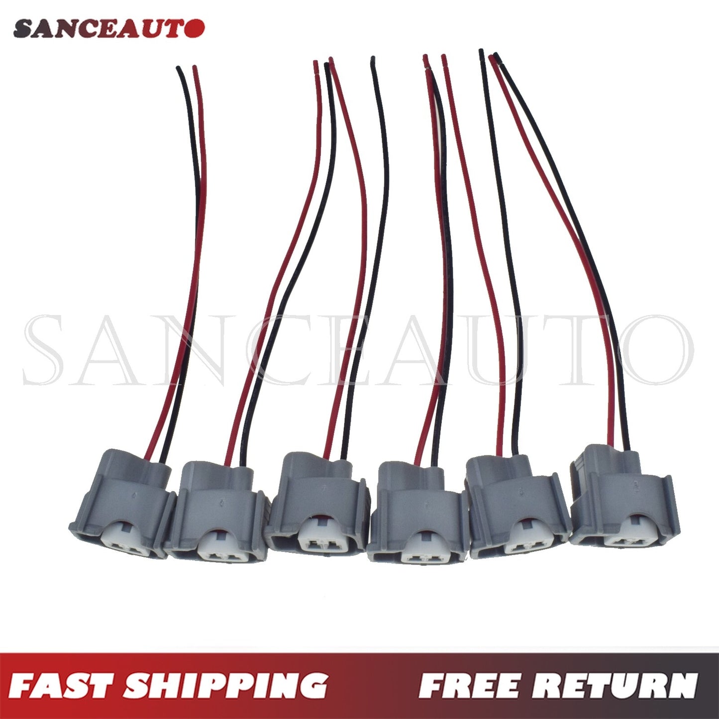 Fuel Injector Wire Connector 6PCS for Camry for Avalon Highlander RAV 4 3.5L n