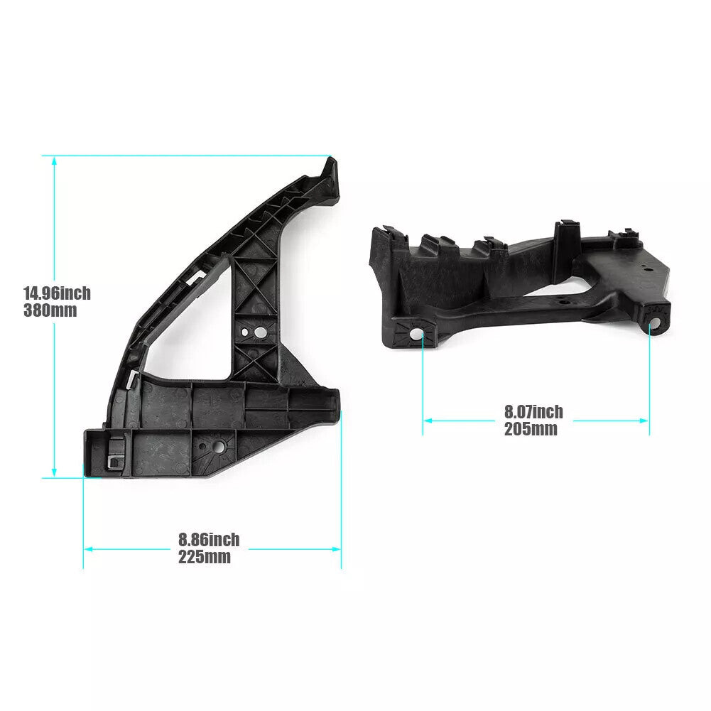 2-Piece Headlight Mount Mount Retainer for Honda for Civic Sedan 2016-2019 n