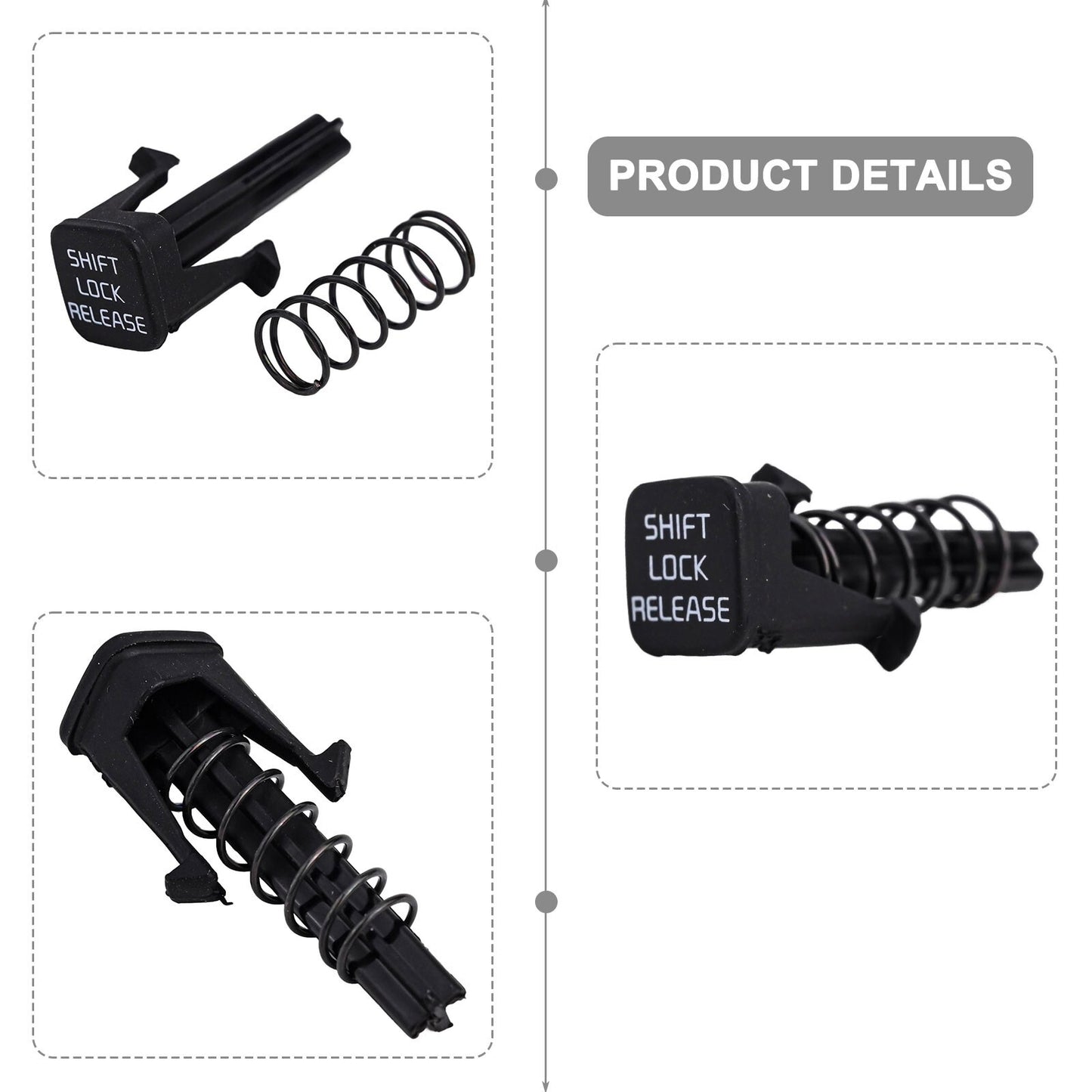 Grade Transmission Shift Release Cover Button for Kia For Sorento 2016-18