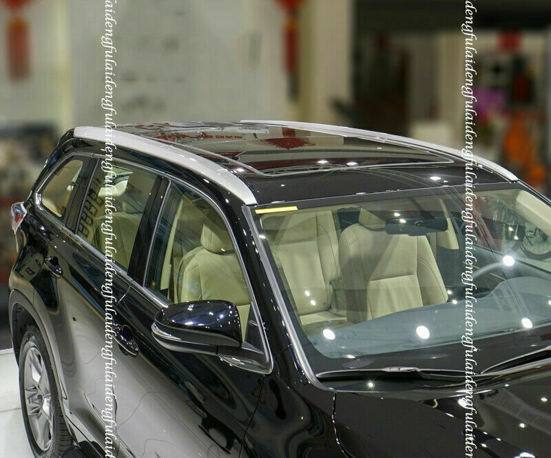 Factory Style Roof Rack Rail Luggage Carrier Bar for Toyota Highlander 2014-19