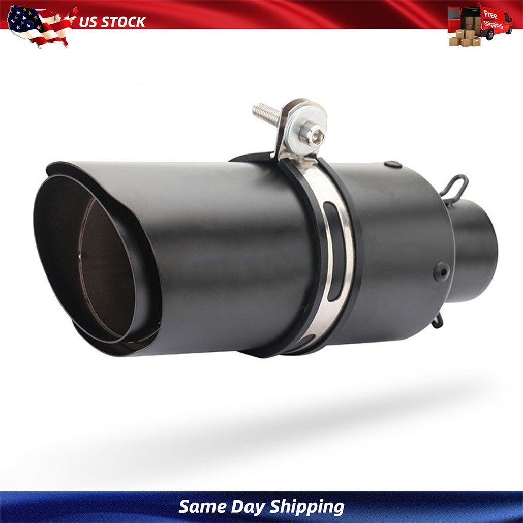 DB Killer Slip On 51mm 250mm Motorcycle Exhaust Pipe Muffler Tips Replac Baffles