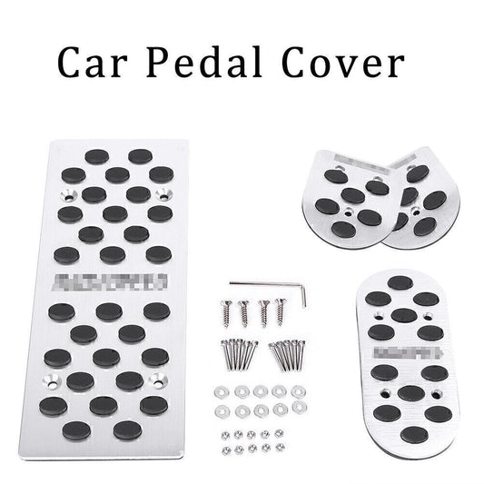 for Mazda 2 3 6 MX-3 MX-5 MX-6 RX-7 RX-8 Silver Aluminum 4x Auto Foot Rest Pedal Q