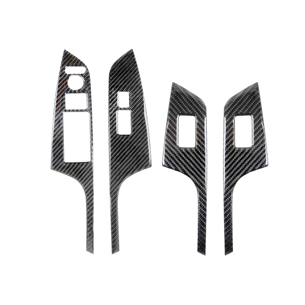 25Pcs Carbon Fiber Interior Decorative Kit Cover Trim For 4Runner 2010-20 v