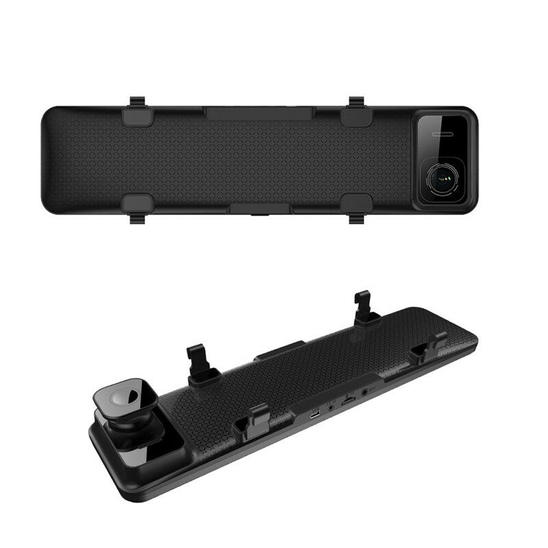 Car 12 Inch Stream Media Mirror 2K Video Recorder Registrar Rear View Camera DRV