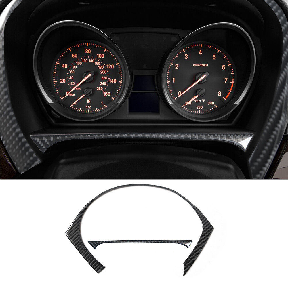 Carbon Fiber Door Handle Panel Cover Trim For W204 2007-10 Type B v