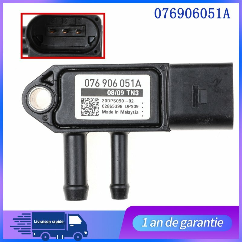 Capteur de Pression 076906051A Pour for Volkswagen for VW for Golf for Jetta TDI 2.0L Diesel