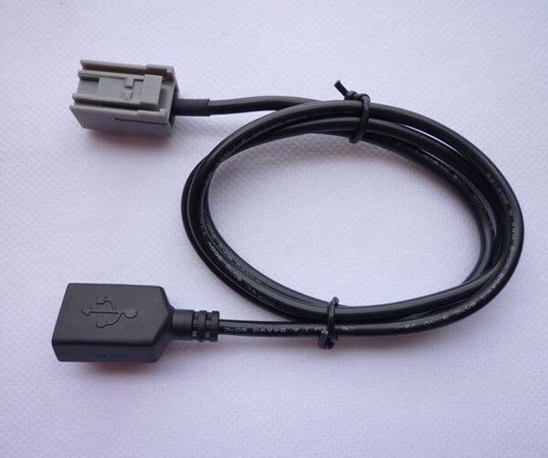 AUX USB Cable Adapter for Honda for Civic Jazz CR-V Accord CR-Z Odyssey USB MP3 v