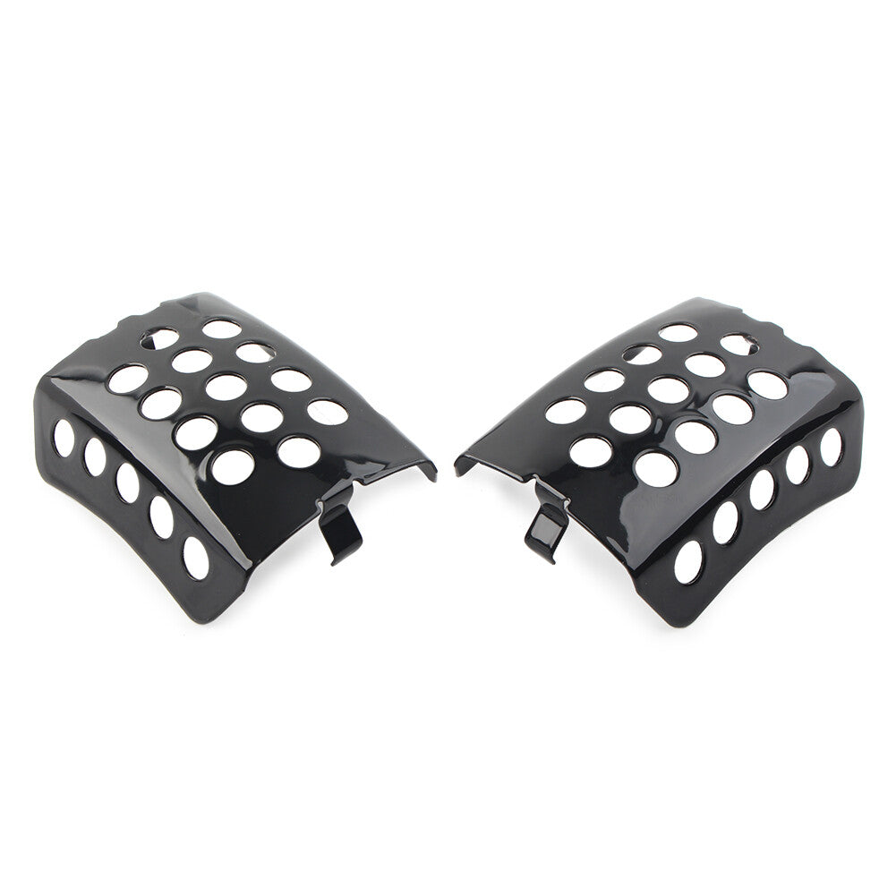 Black Caliper Screen Insert Guard Cover Fit for Harley CVO Road Electra Glide Q