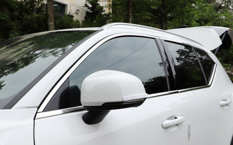 for Volvo XC40 2019-23 Chrome steel Window Full Molding Strip Cover Trim Set 8x