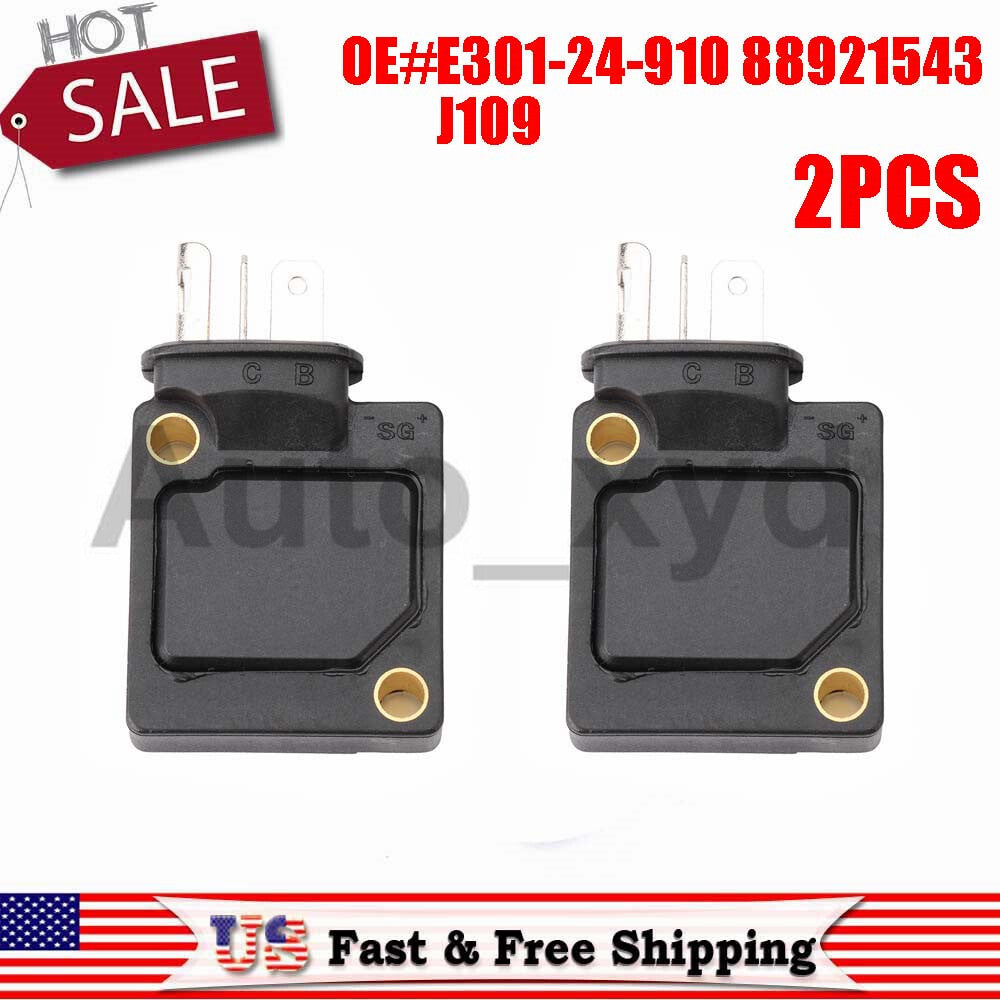 2PCS NEW E301-24-910 Distributor Ignition Module for Mazda RX7 1981-1985 82 83 Q