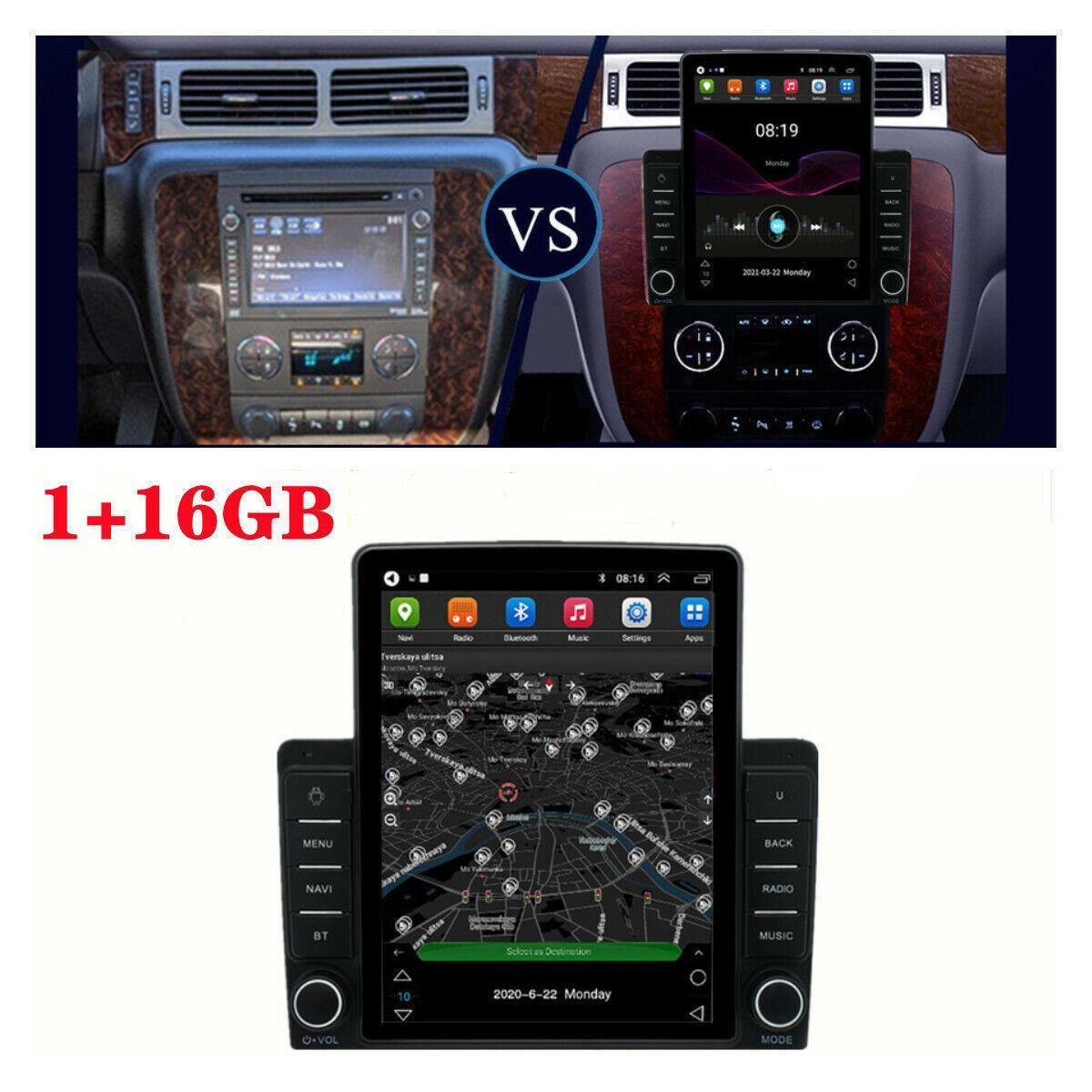 Player compatible with 2007-13 for GMC for Sierra for Yukon 9.5-inch Android Stereo Radio, GPS Navigation, WIFI. n