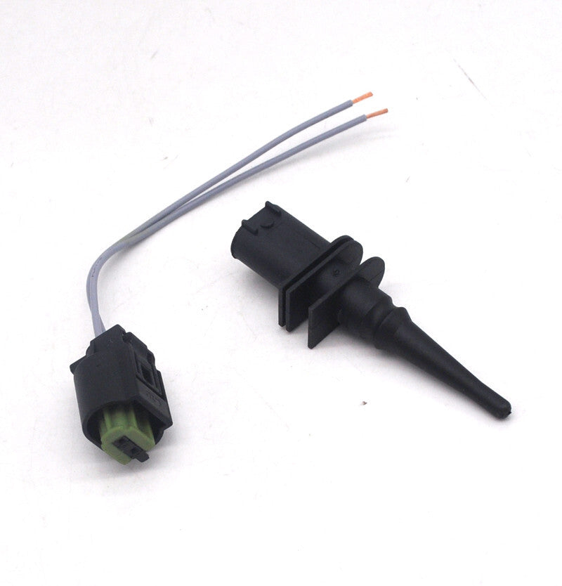Outside Exterior Ambient Air Temperature Sensor w/Wire for Mercedes C E CLS ML v