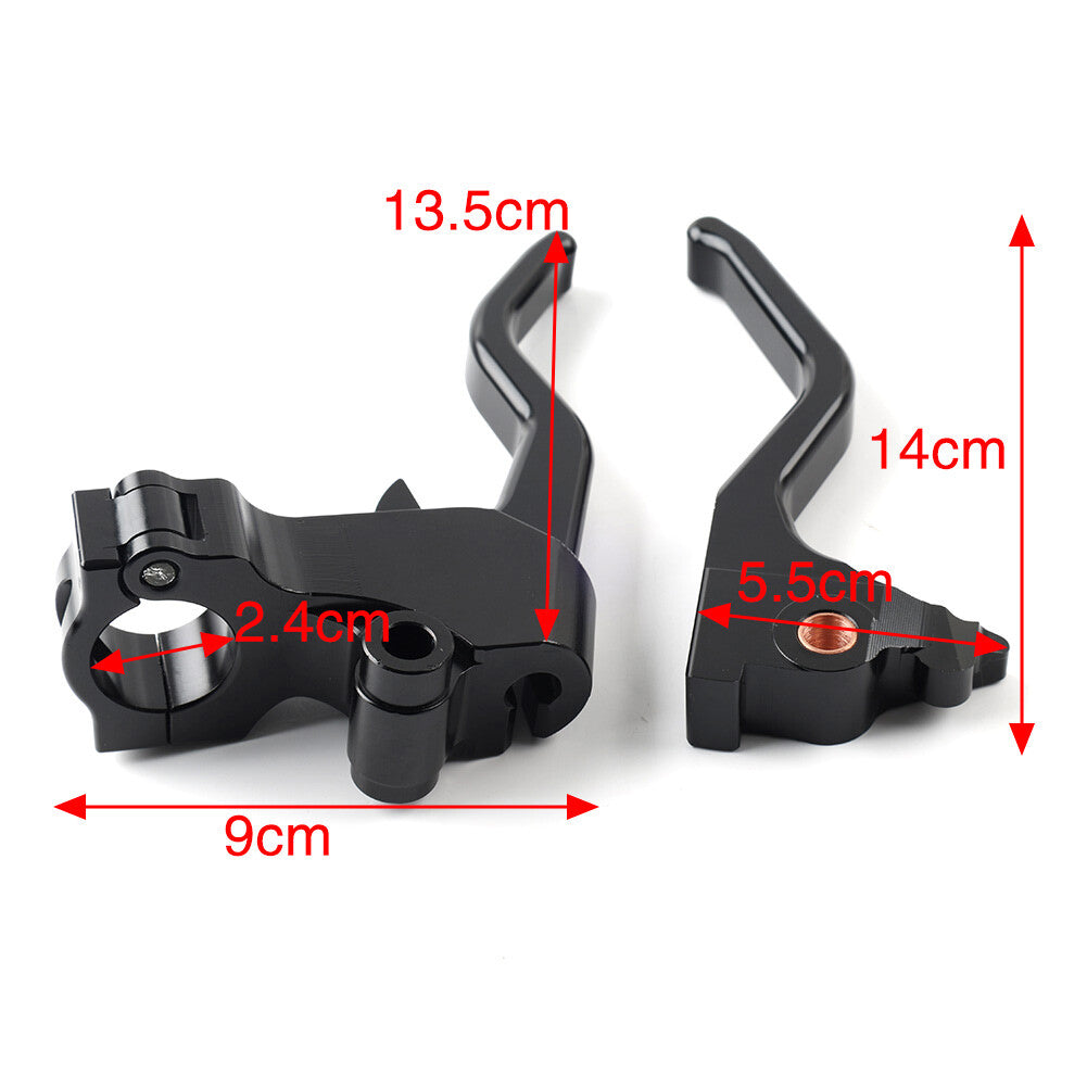 2 Figer Easy Pull Clutch Lever Brake Clutch lever FIT for Harley Dyna Sportster