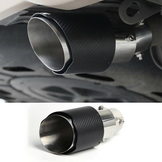 for Toyota Highlander 14-19 carbon fiber Exhaust Muffler Tail Pipe Tip Tailpipe