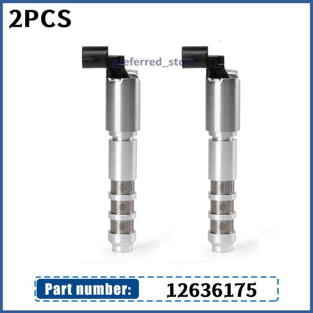2 x Variable Valve Timing (VVT) Solenoid Valves 12626012 for Camaro for Buick for GMC 3.6L - v