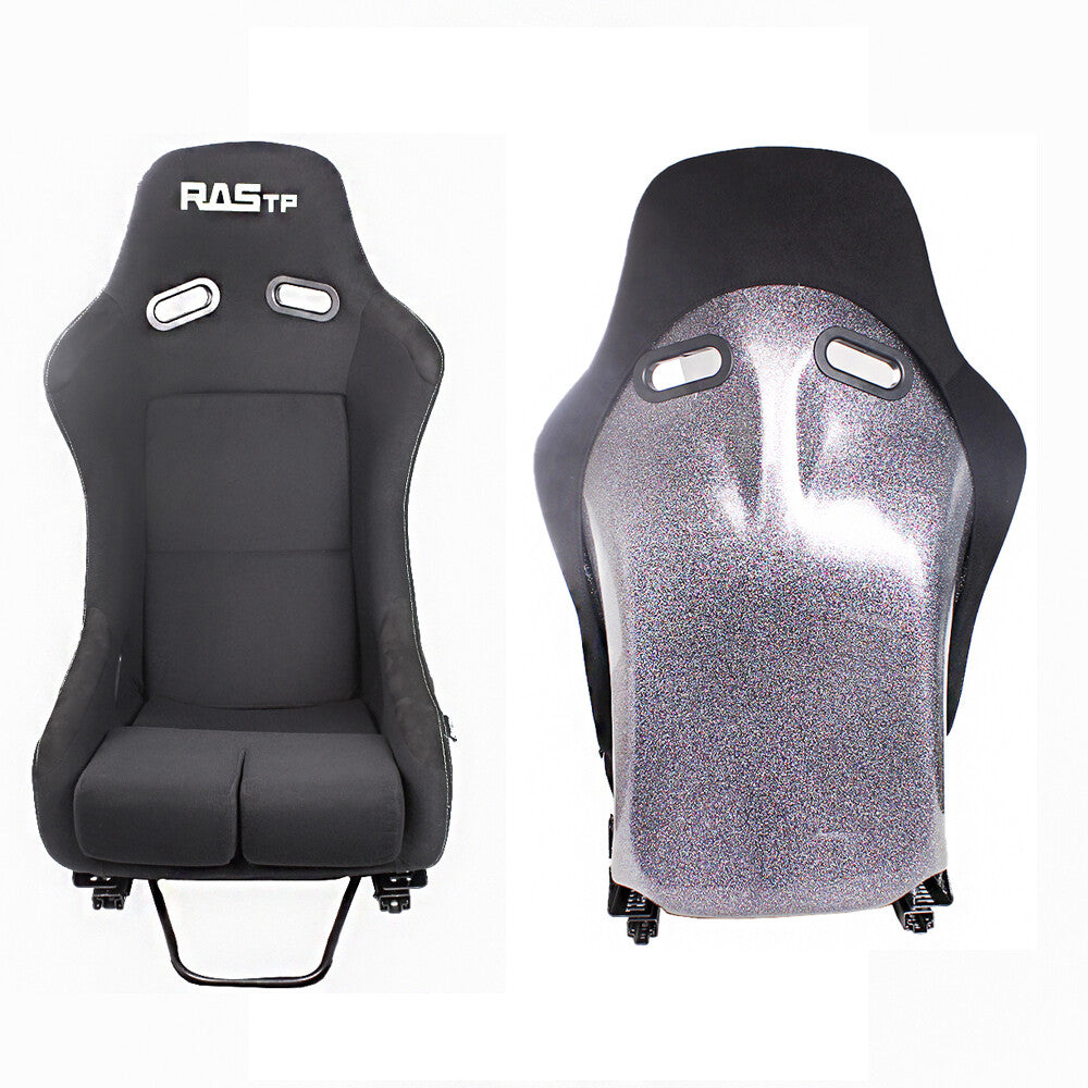 1X New Universal Adjustable Bucket Racing Seats Pearlized Back  Slider Kit