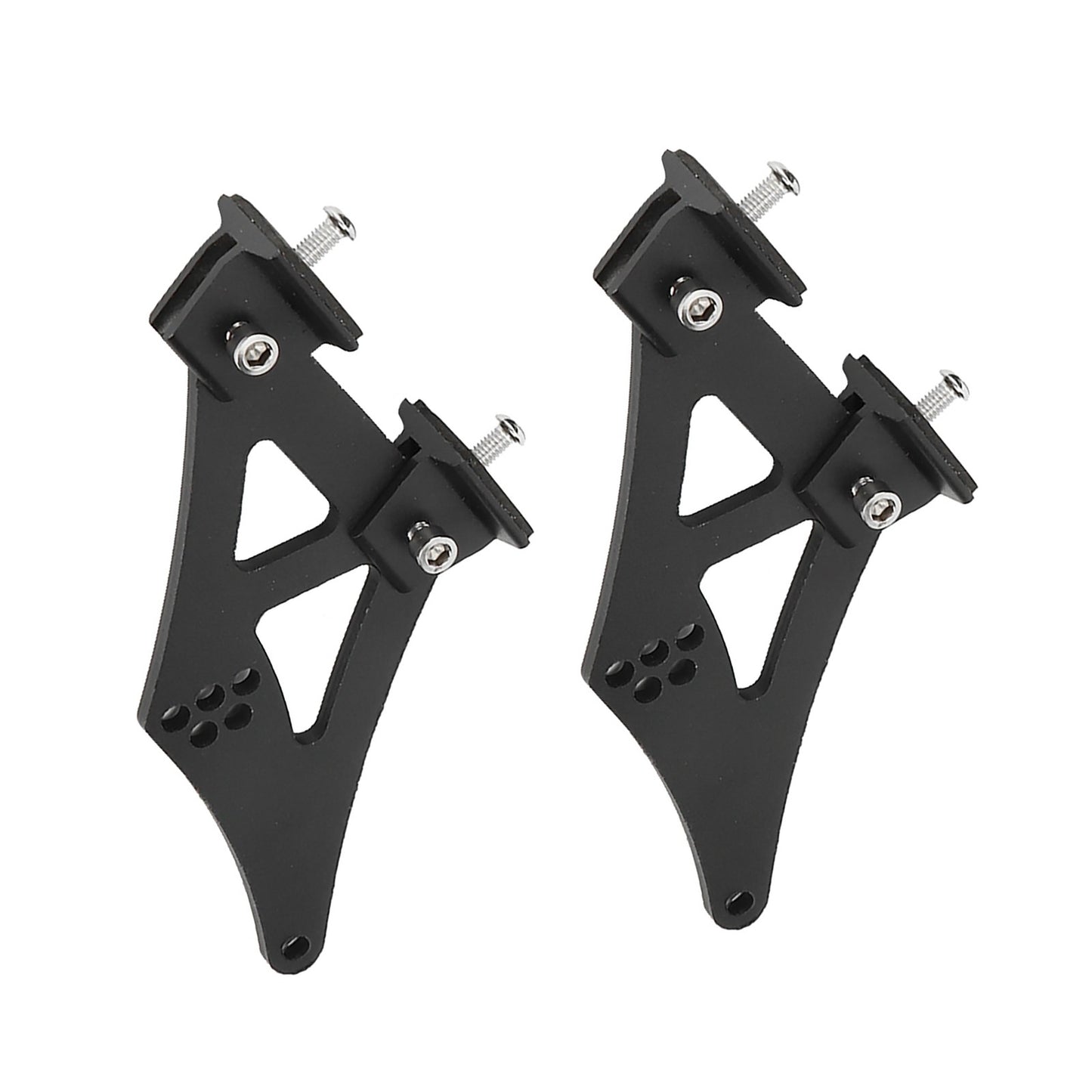 Qii Lu Car Rear Wing Trunk Racing Tail Spoiler Legs Mount Brackets Universal CNC Q