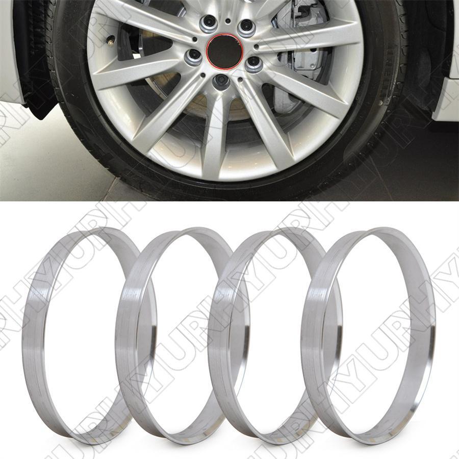 for BMW Wheel Hub Centric Rings 74.1mm to 72.6mm Aluminum Center Rings 4Pcs/Set Q