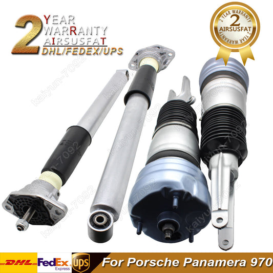 4pcs Rear Front Air Suspension Shocks for Porsche for Panamera 970 10-16 97034305108
