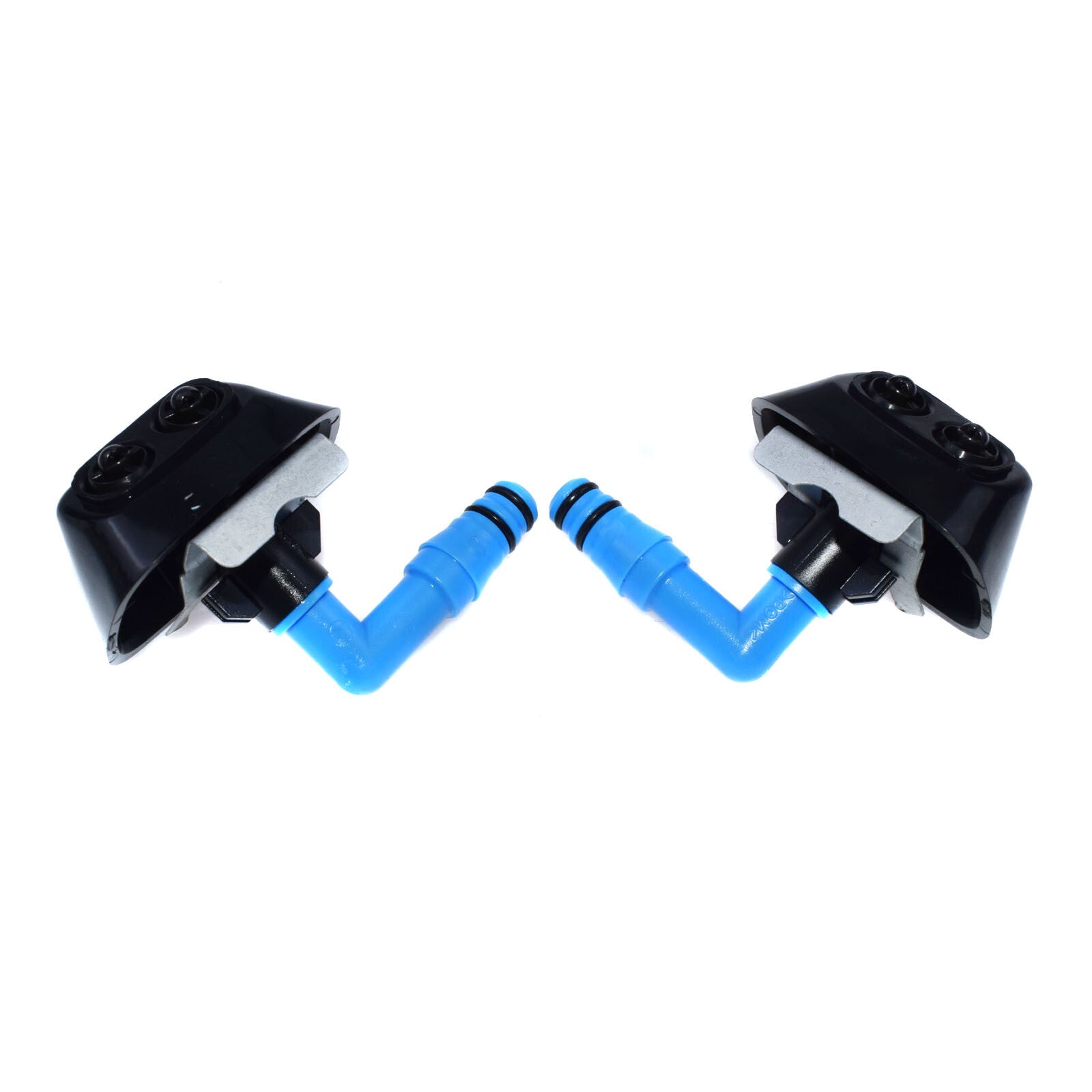 A pair of headlight washing machine nozzles suitable for Saab 9-3 around 2004-11 12803972 12803973- v