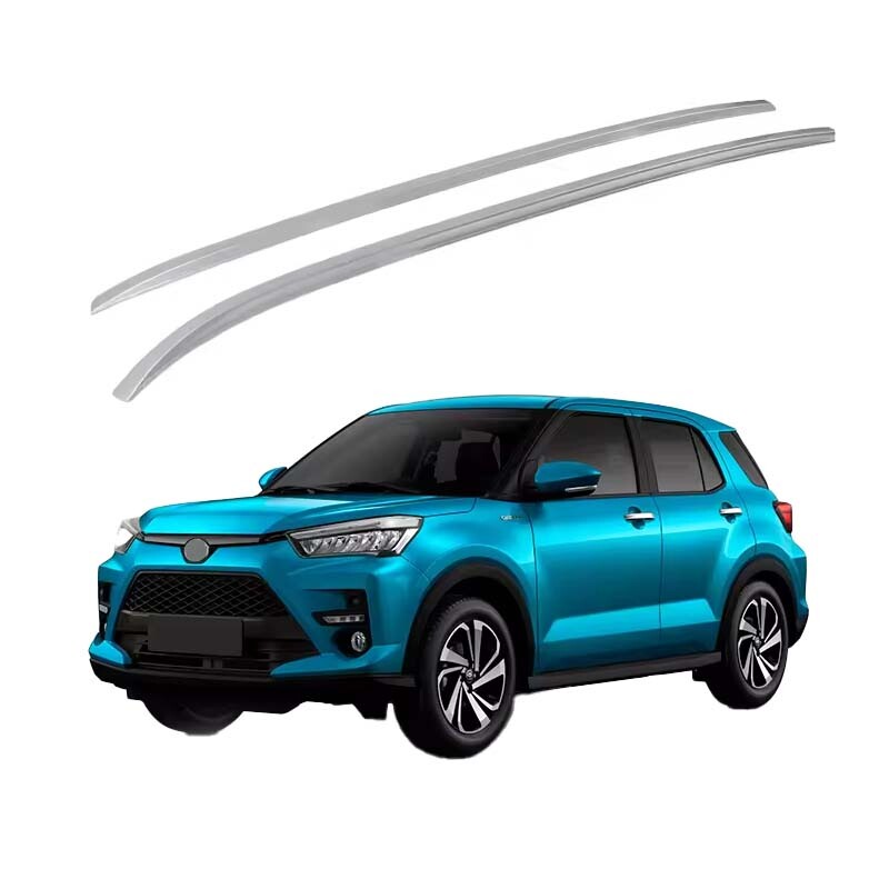 for TOYOTA RAIZE BLACK  SILVER Plastic Paste Car Luggage Rack