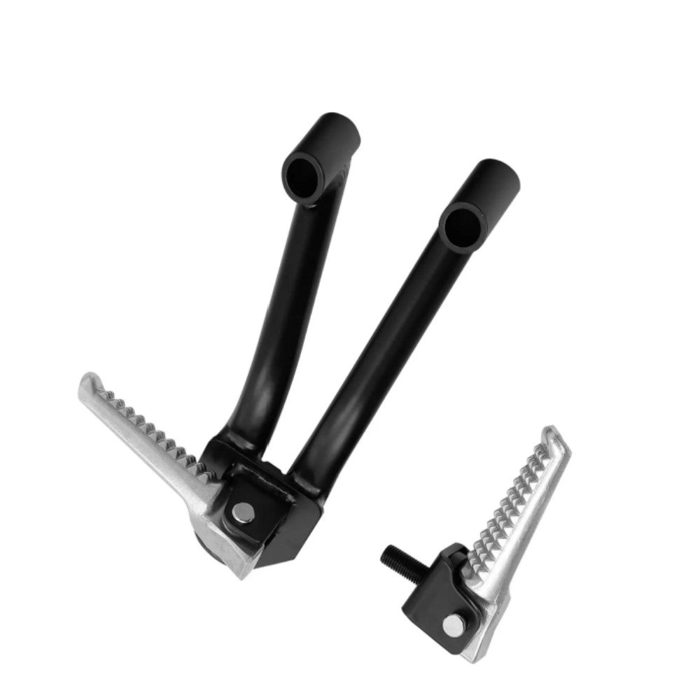 Black Rear Passenger Footpeg Pegs Bracket Kit for Honda Rebel 300 CMX500 17-24