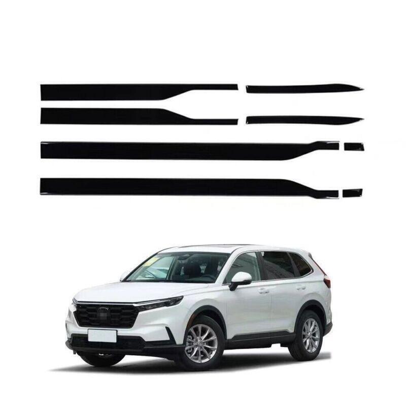 Black Car Body Side Moulding Trim Cover Trims Fit for Honda CRV CR-V 2023-2024