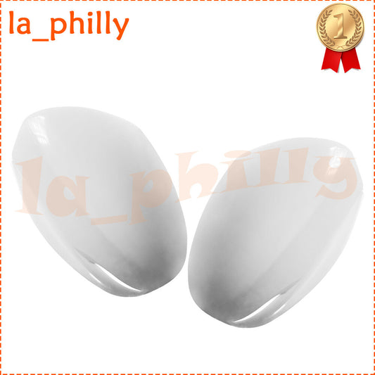 2pcs For 2015-2018 for Honda Jazz Fitt Gk LeftRight Mirror Cover w/ Light Unpainted