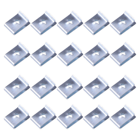 20Pcs Speed Fasteners U Nuts Screw Spire Clip Interior Panels For Motor Vehicles