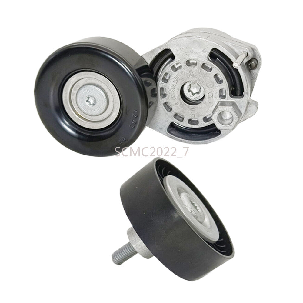New Belt Tensioner w/ Pulley for Audi A4 A5 A6 Quattro Q5 3.2L 3.0L 06E903133B