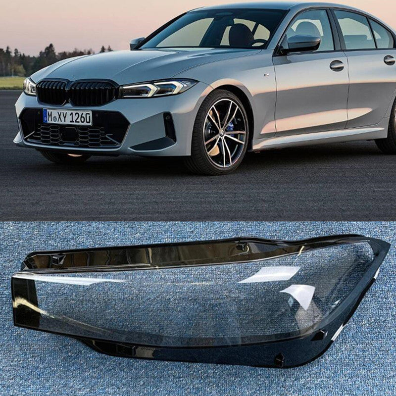 For 3- G20 G28 2023 2024 Front Left Side Headlight Lens Cover+Glue B n
