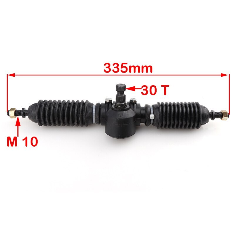 335mm Power Steering Gear Shaft Rack Pinion Assembly Buggy Karting UTV Bike Part