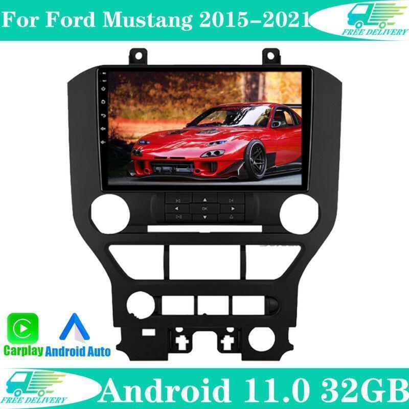 9 Screen Android 11.0 Radio For 2015-2021 for FORD for Mustang F1 Model GPS w/ Carplay